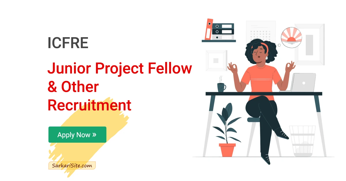 icfre junior project fellow