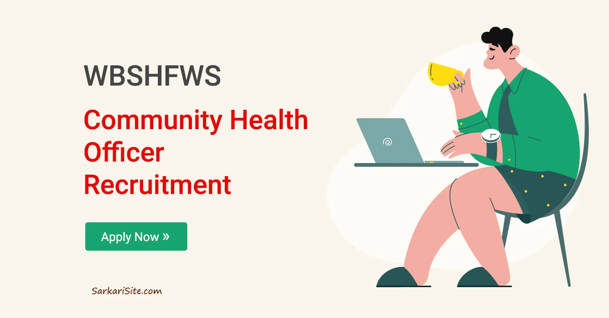 wbshfws community health officer