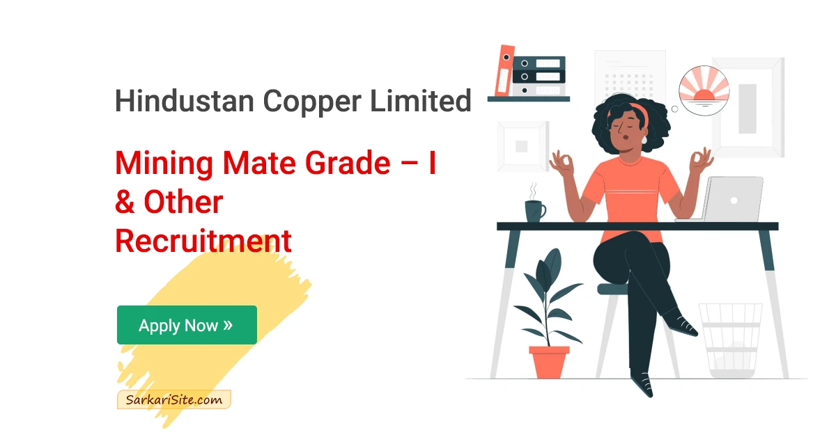 hindustan copper limited mining mate grade i