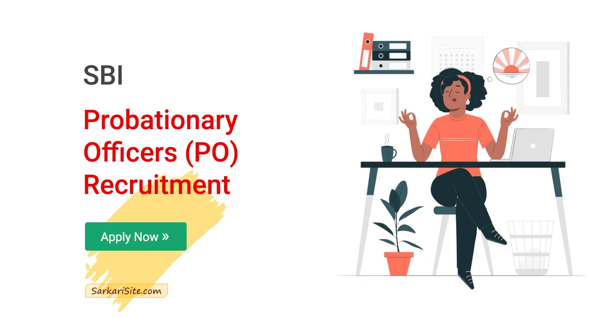 sbi probationary officers po