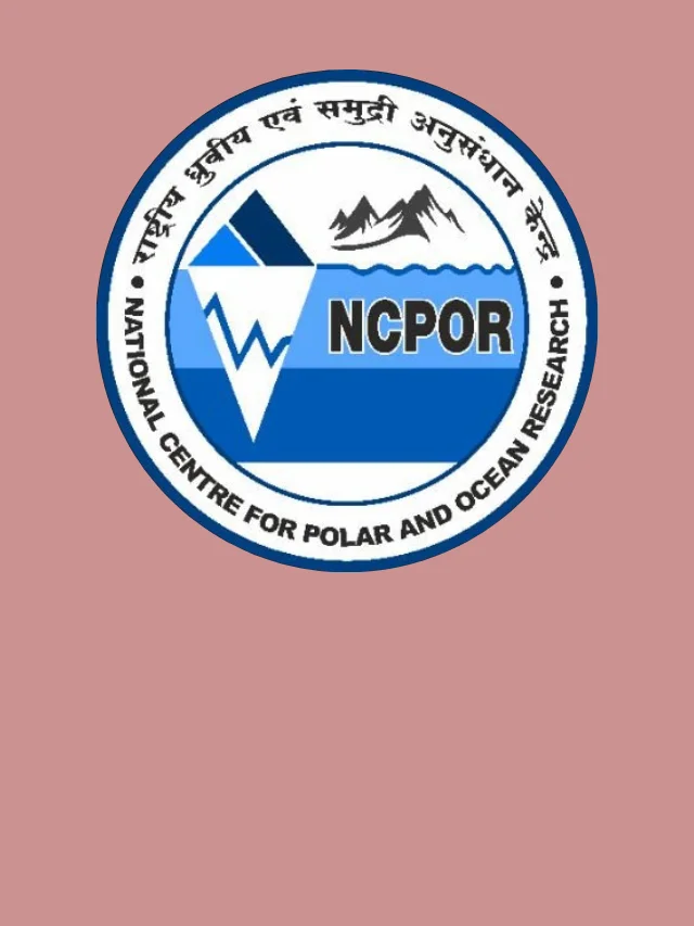 NCPOR Project Scientist Recruitment 2024