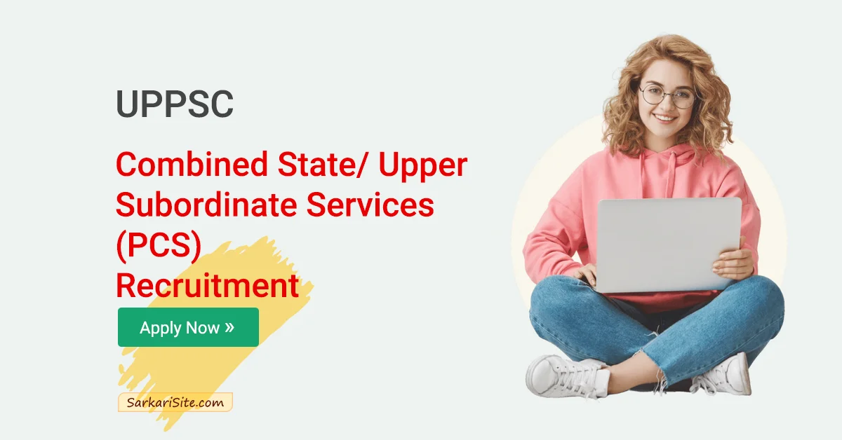 uppsc combined state upper subordinate services pcs